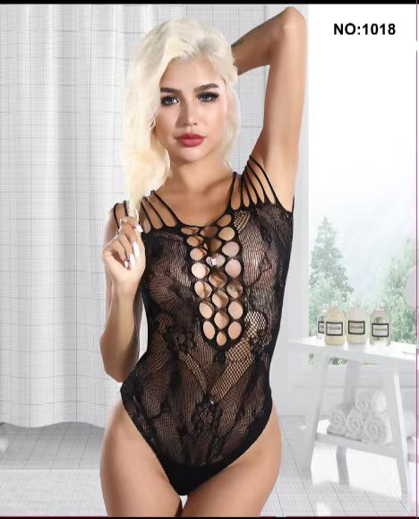 Elegant Body Stocking Lingerie – Sensual & Comfortable One-Piece Bodysuit-1018